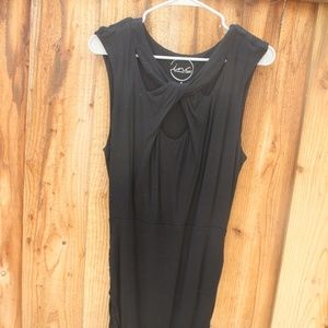 Black Midi dress